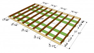 Building the floor frame