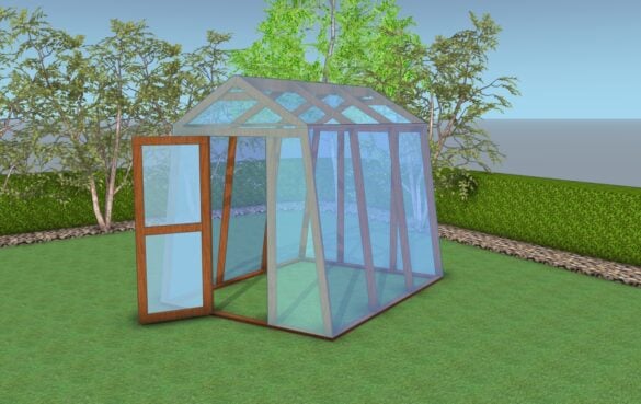 DIY Small greenhouse plans