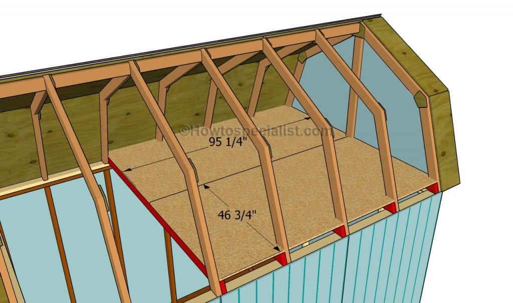 How to build a gambrel roof shed HowToSpecialist - How 