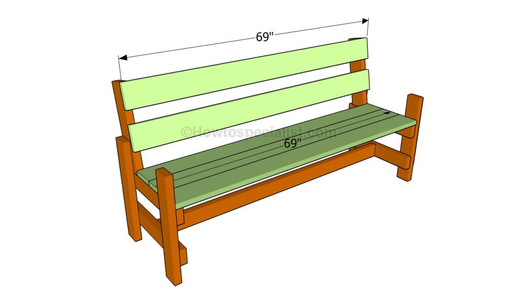 How to build a garden bench | HowToSpecialist - How to Build, Step by ...