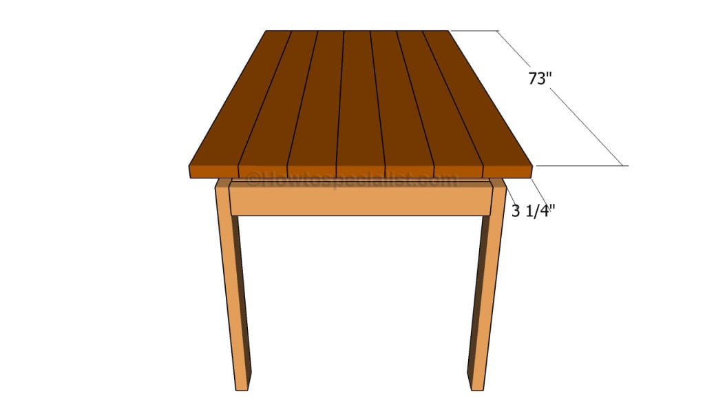 do it yourself kitchen table plans