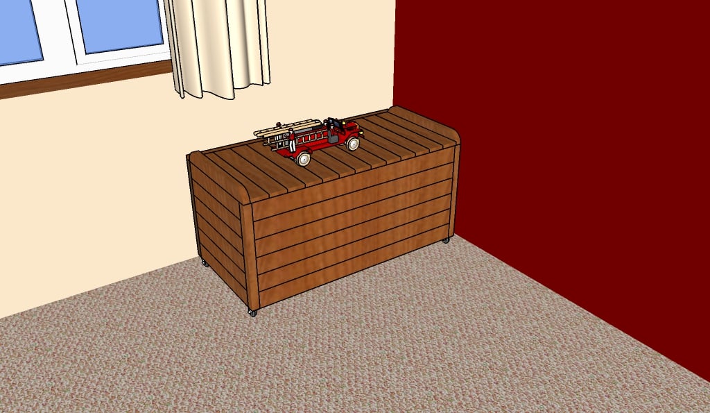 How to build a toy box