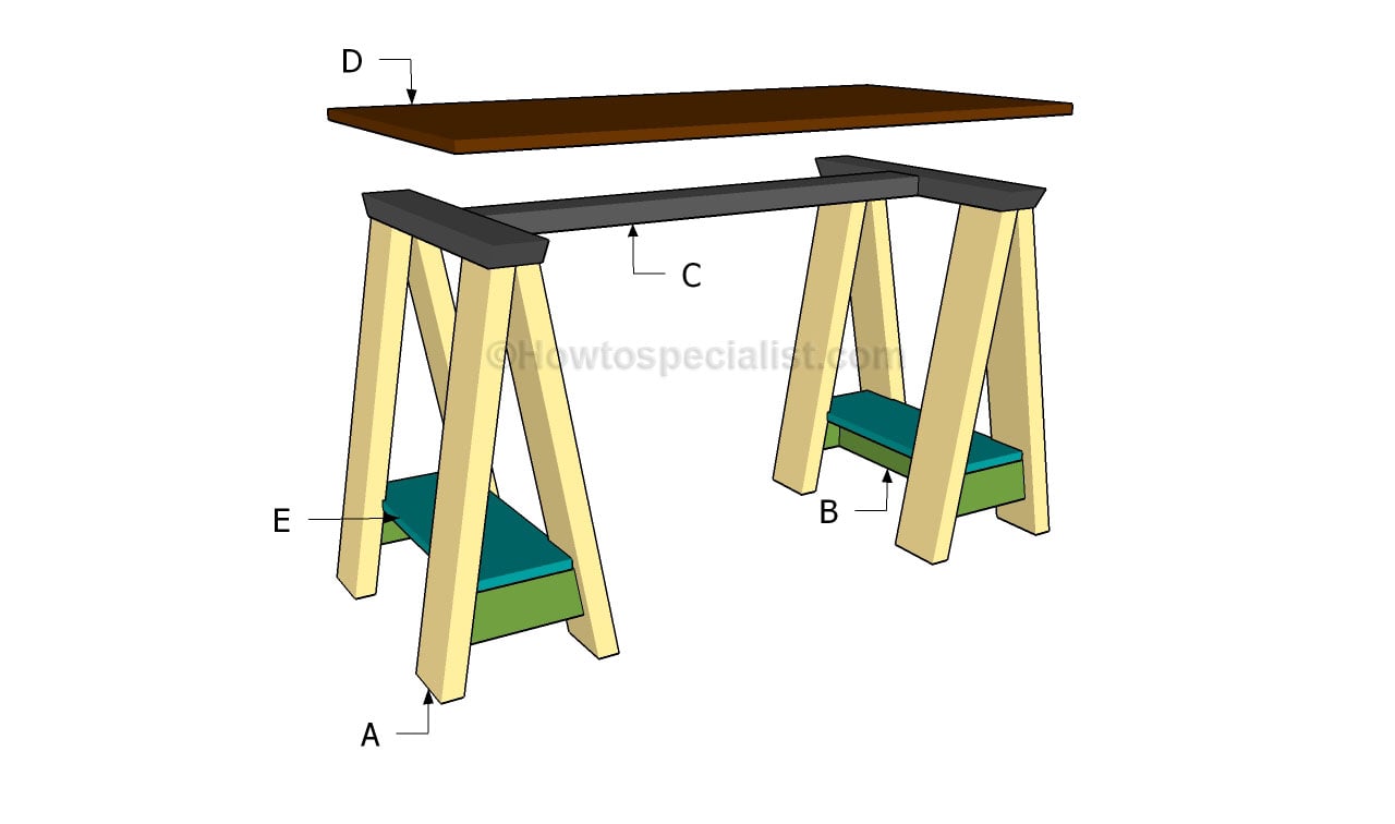 Building a computer desk