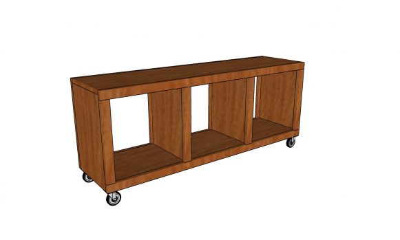 Cubby bench plans
