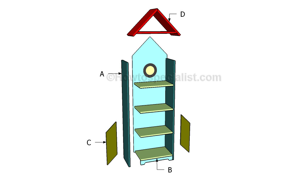 Building a rocket bookcase