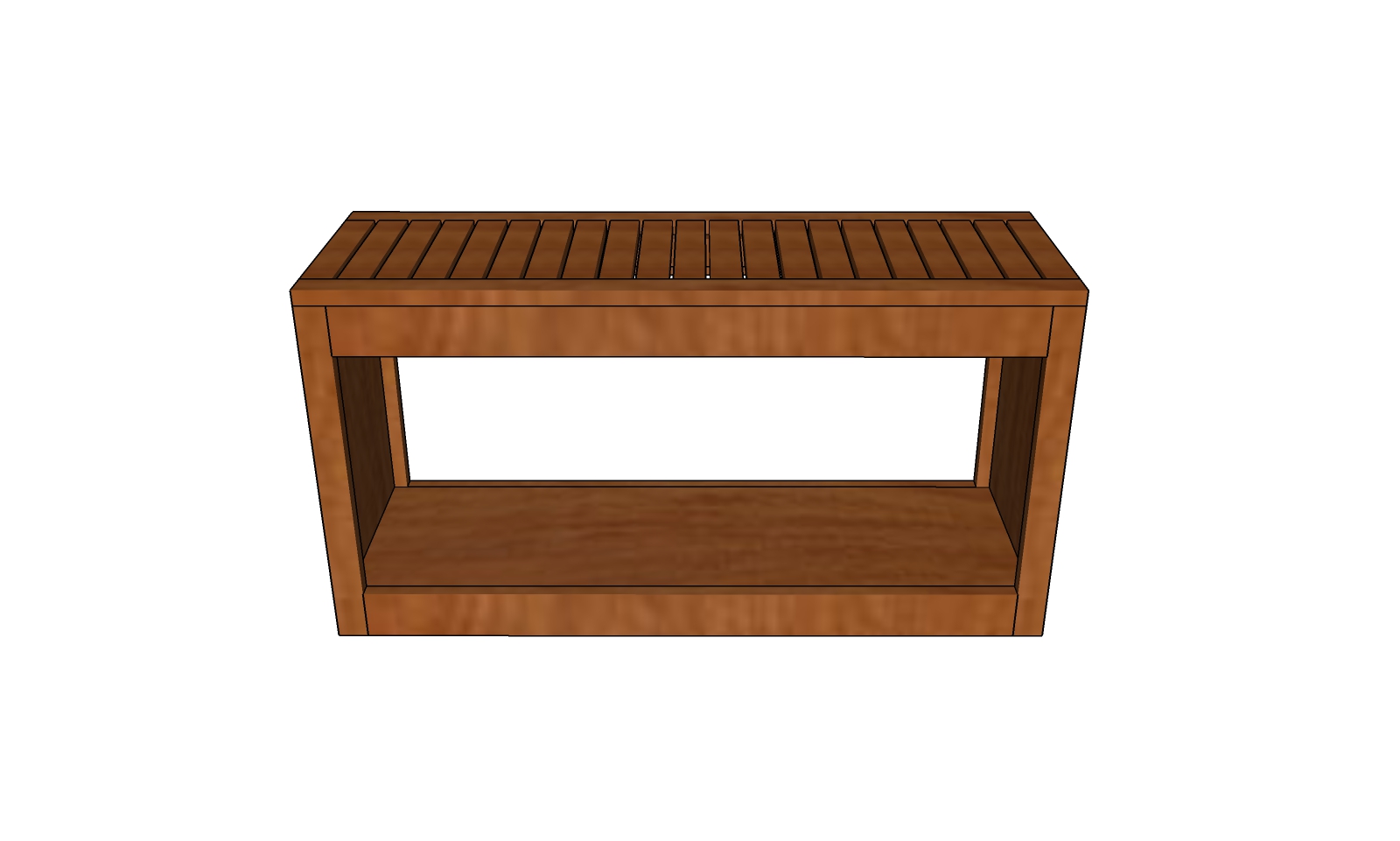 Spa bench plans