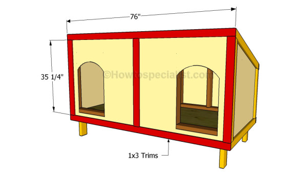 How to build a dog house roof | HowToSpecialist - How to Build, Step by ...