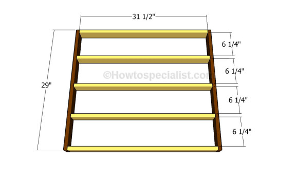 Building the frame of the tabletop | HowToSpecialist - How to Build ...