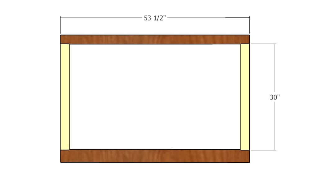 Building the wall frame