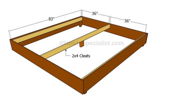 Fitting the slats