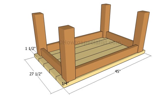 Kids Table Plans | HowToSpecialist - How to Build, Step by Step DIY Plans