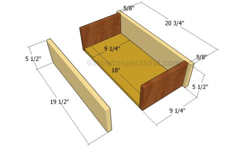 How to build a bedside table | HowToSpecialist - How to Build, Step by ...