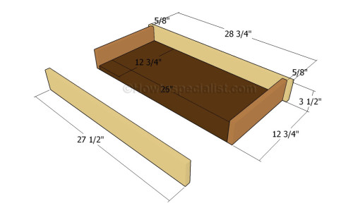 Vanity plans | HowToSpecialist - How to Build, Step by Step DIY Plans