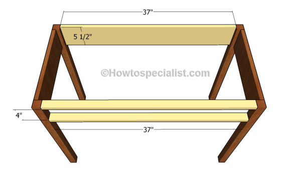 Computer desk plans | HowToSpecialist - How to Build, Step by Step DIY ...