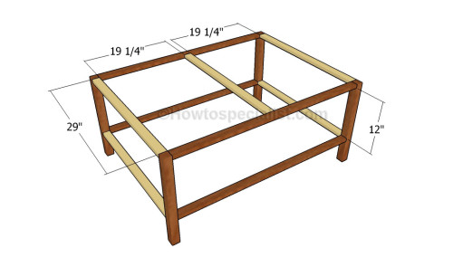 Diy coffee table plans | HowToSpecialist - How to Build, Step by Step ...