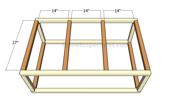 Rustic coffee table plans | HowToSpecialist - How to Build, Step by ...