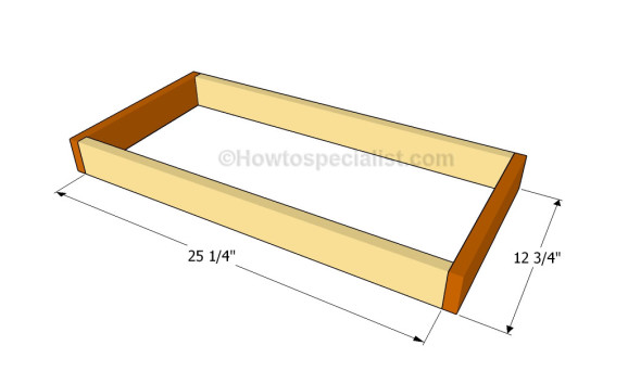 How to build a desk with drawers | HowToSpecialist - How to Build, Step ...