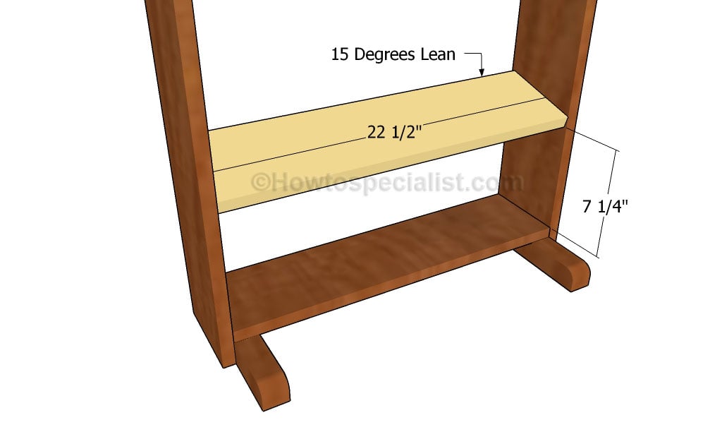 Attaching the bottom support