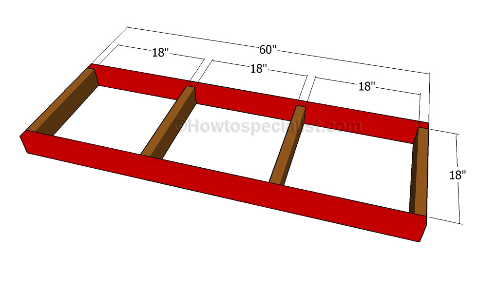 Building the seat frame