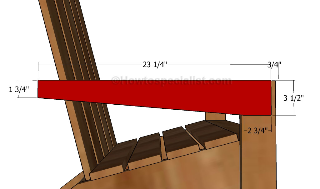 Fitting the armrest supports