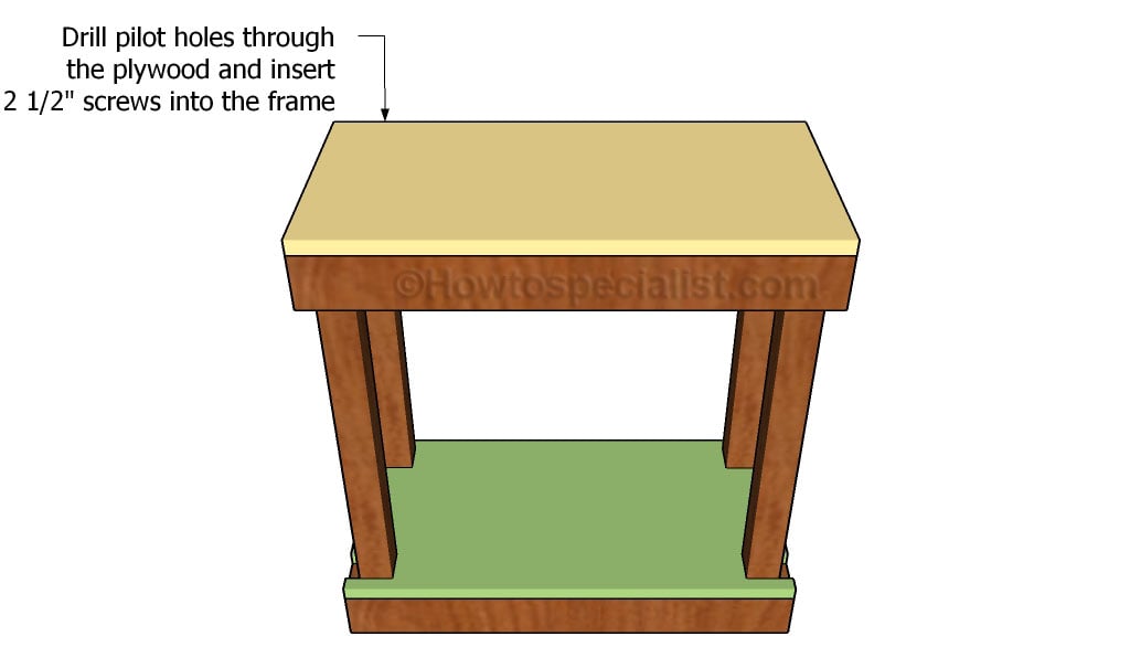 Fitting the tabletop