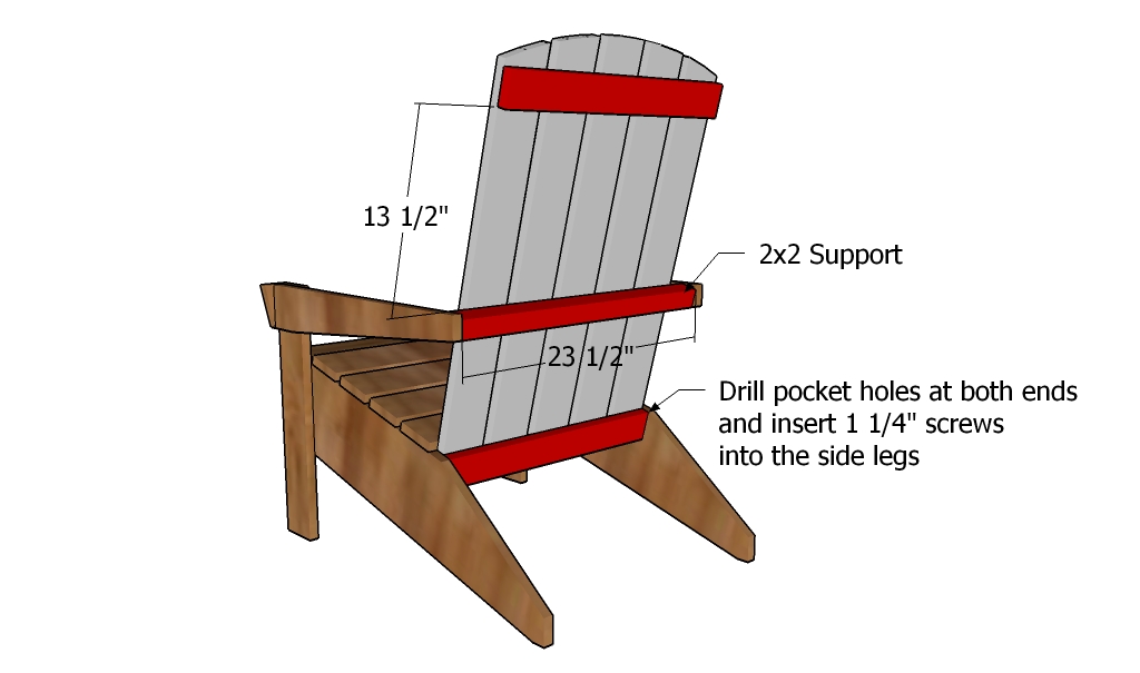 Fitting the backrest