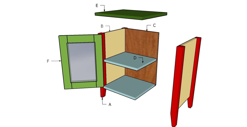 Building a bedside table