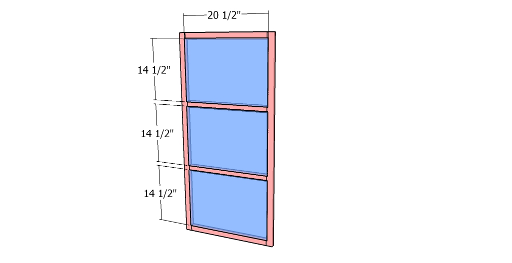 Fitting the glass panels