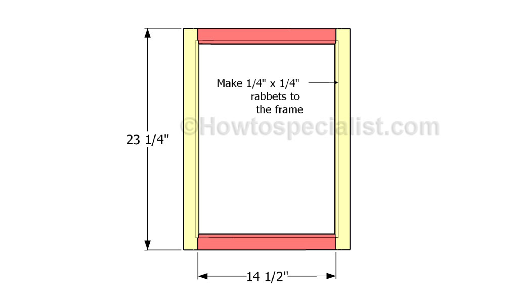 Building the door frames