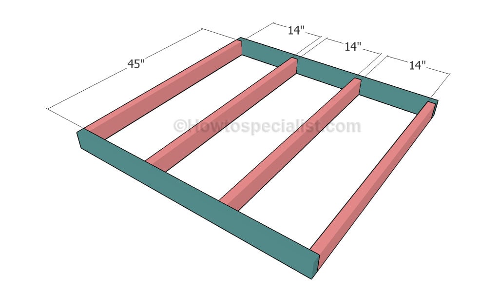 Building the floor frame