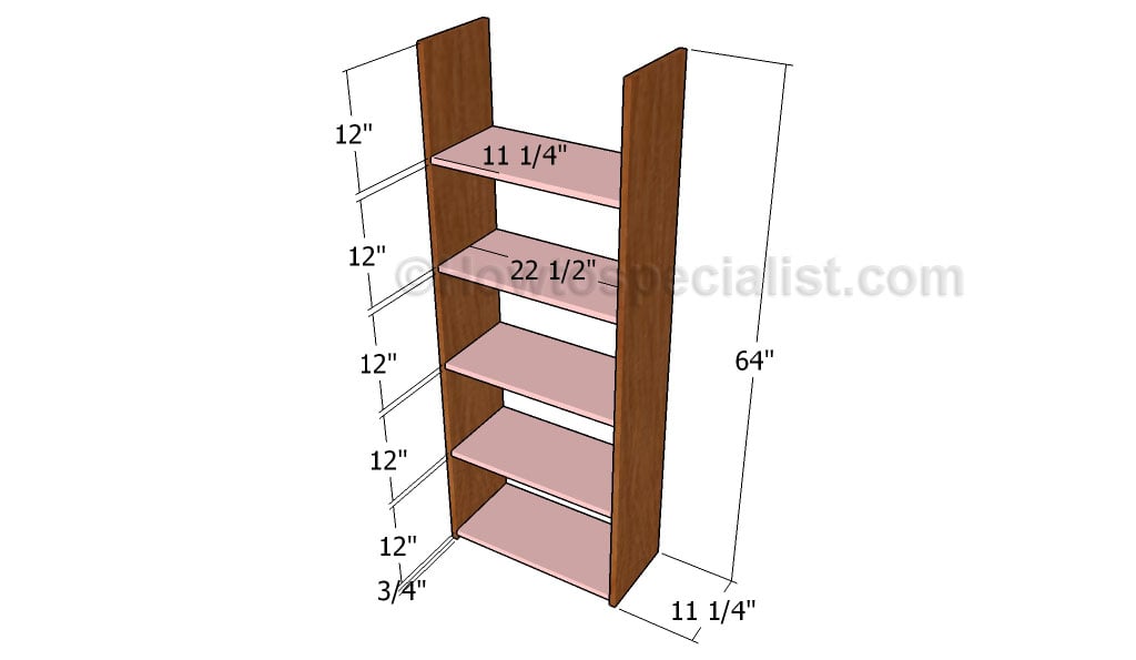 Building the frame of the hutch