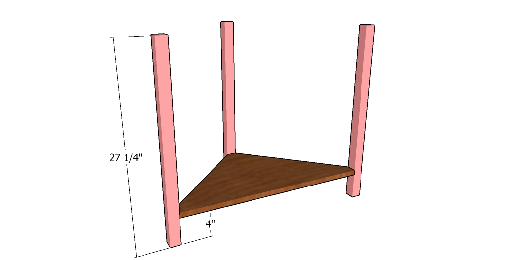 Building the frame of the table