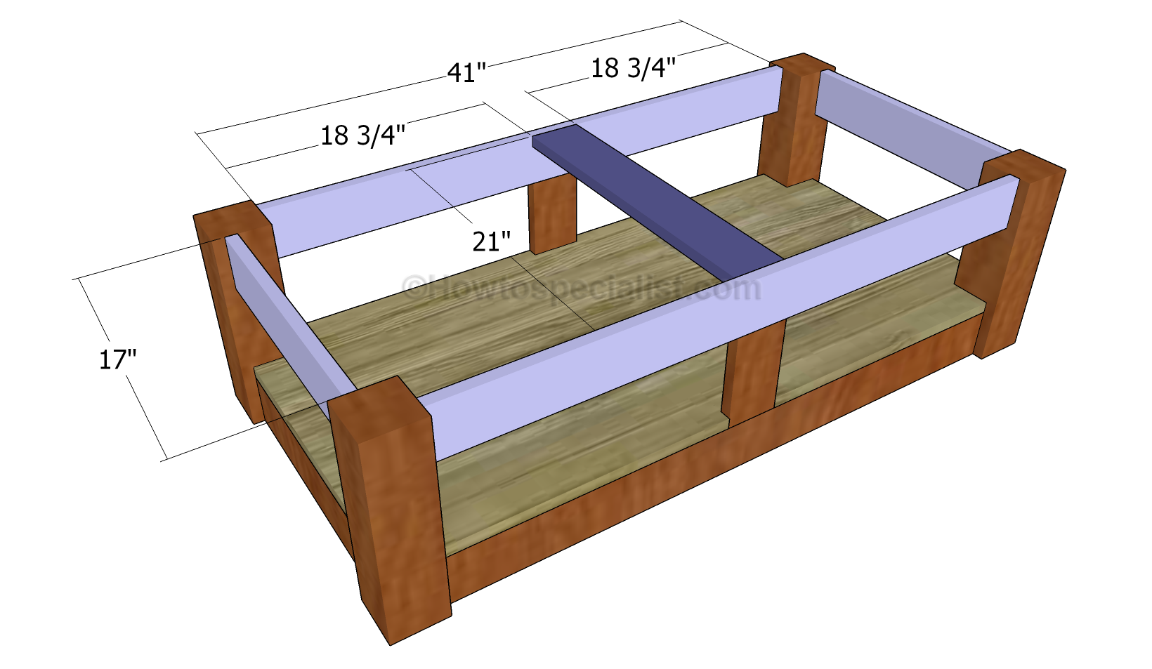 Building the top frame