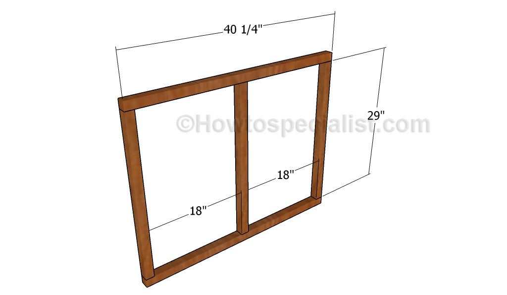 Building the wall frames