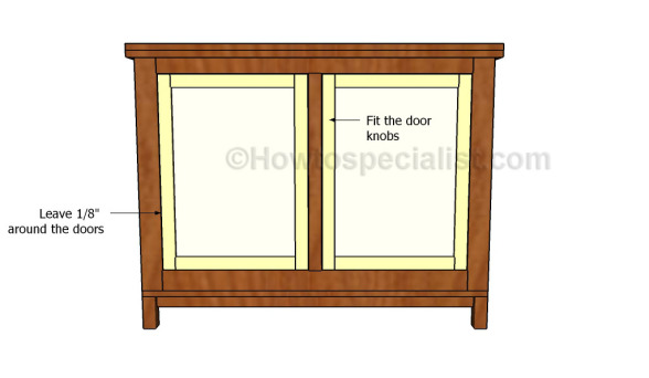 Sideboard Plans | HowToSpecialist - How To Build, Step By Step DIY Plans