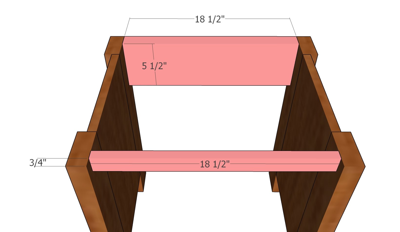 Fitting the supports1