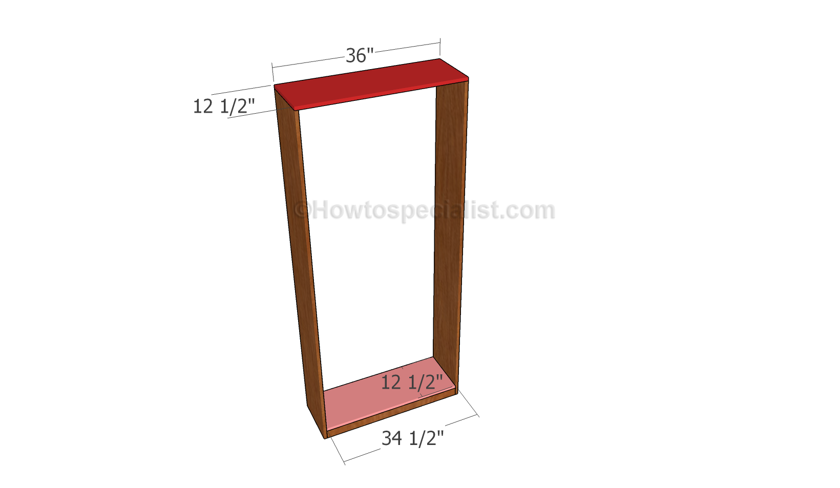 Fitting the top and bottom components