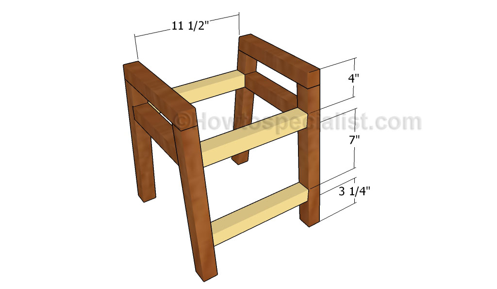 Assembling the chair