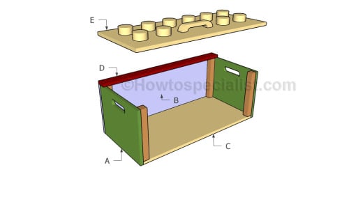 homemade toy box plans