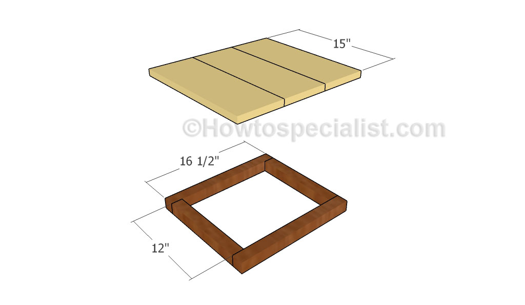 Building the bottom of the planters