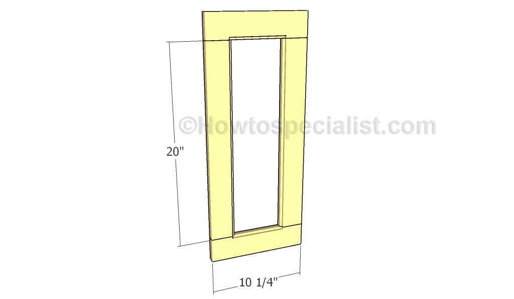 Building the door frames