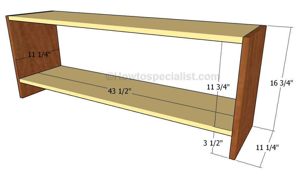 Building the frame of the base