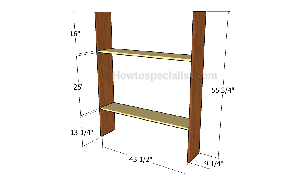 Building the frame of the hutch