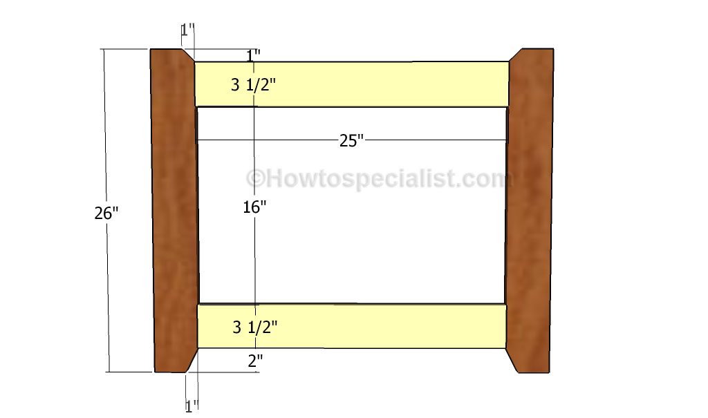 Building the front frame