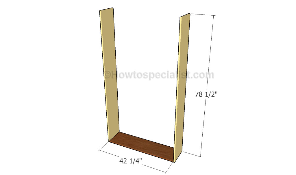 Building the murphy bed support