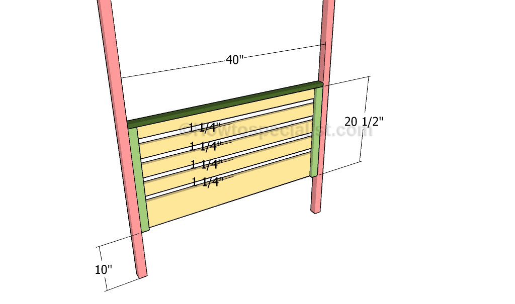 Building the side rails