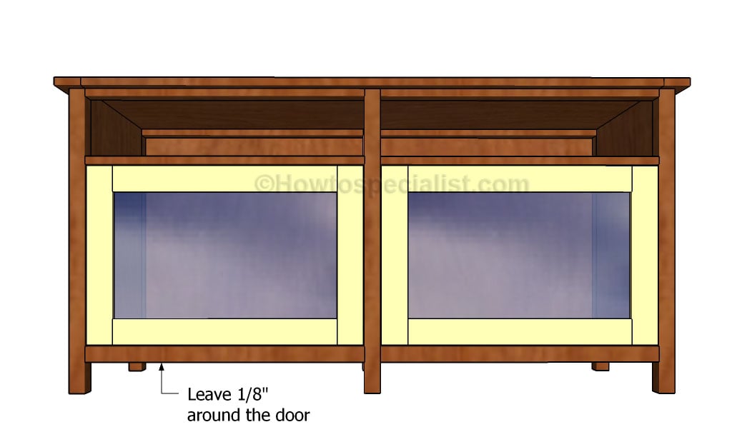 Fitting the doors