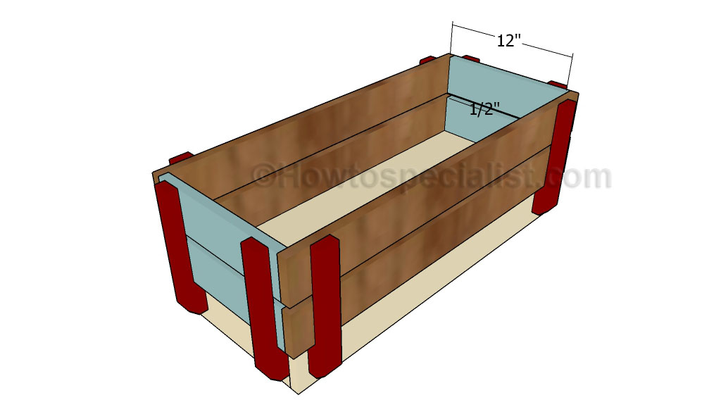 Fitting the end slats