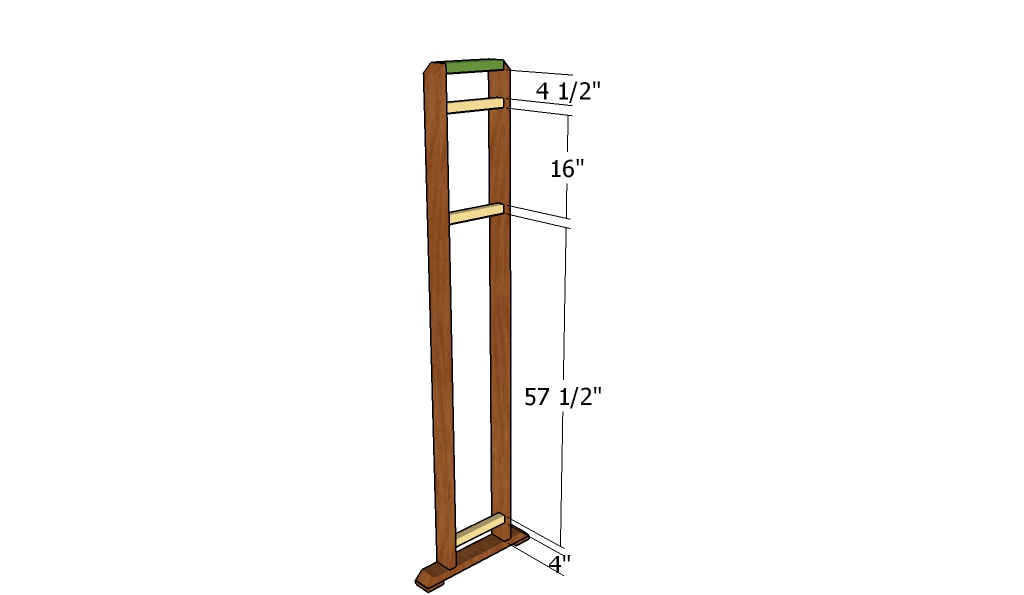 Fitting the supports