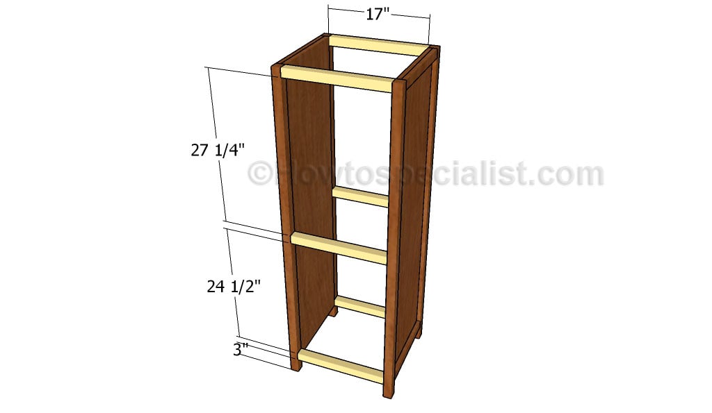 Fitting the supports